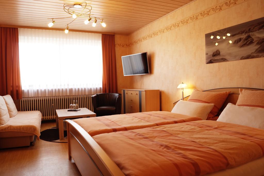 Pension Huhn Angersbach Номер фото